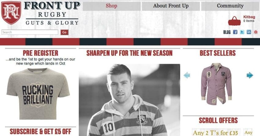 front-up