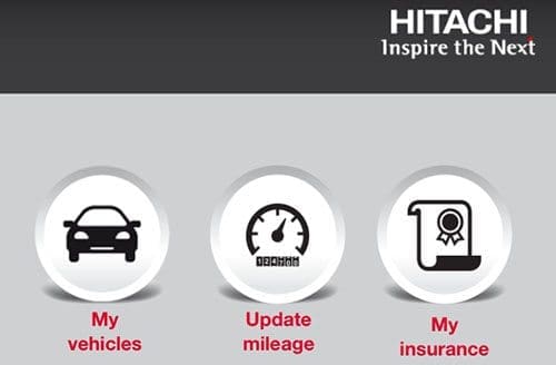 Hitachi Capital app – Grey fleet app