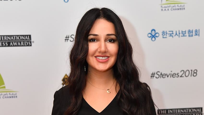 Gulnar Hasanova has been  awarded a silver Stevie International Business Award