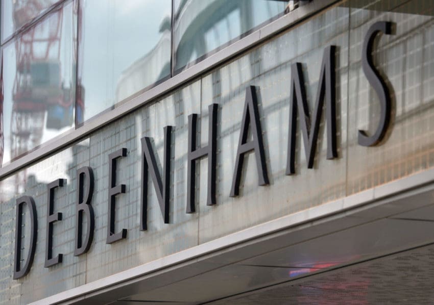 Debenham Chairman sacked