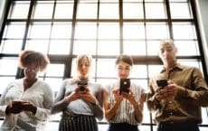 Social media following