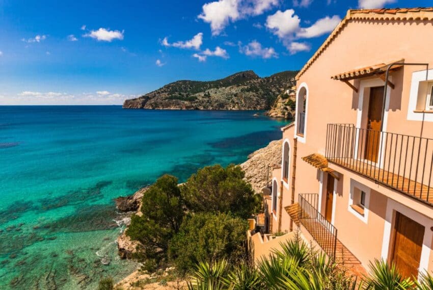 Beautiful,Sea,View,Of,The,Bay,Camp,De,Mar,,Majorca