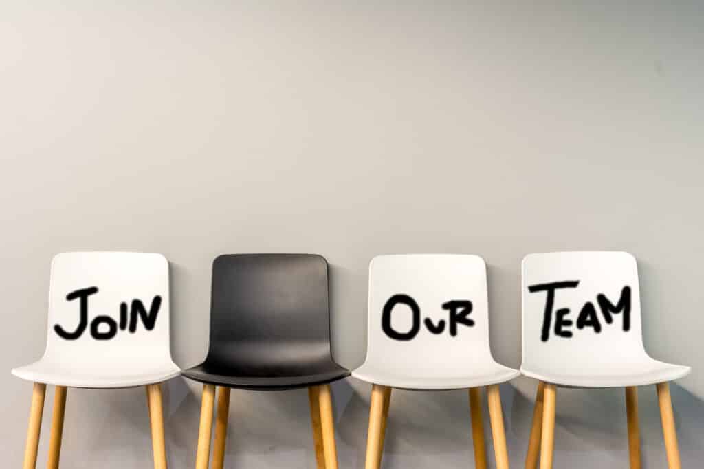 Job,Recruiting,Advertisement,Represented,By,’join,Our,Team’,Texts,On