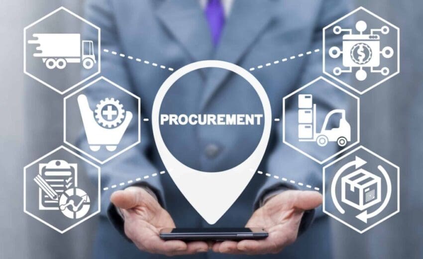 Procurement,Management,Business,Concept.,Modern,Supply,Chain,Logistics,Delivery,Technology.