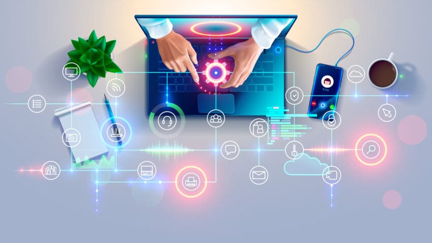 Remote,Support,Online.,Remotely,Access,And,Control,Desktop,Of,Computers