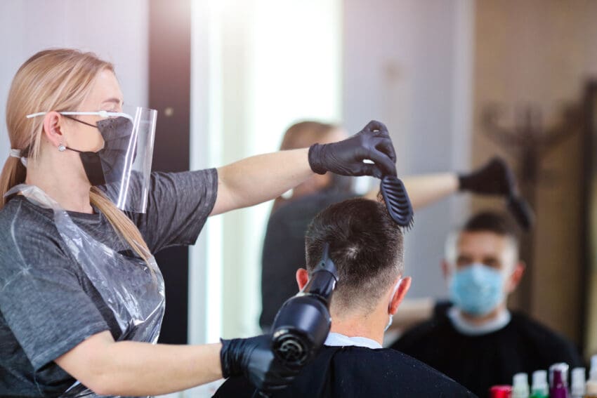 Haircut covid