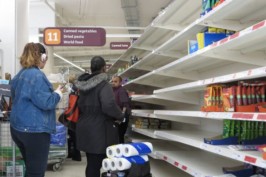 Third of UK companies cut product lines amid supply crisis