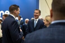 Jeremy Hunt says it is important for the government to engage with a body that is representative of the business community and there is "no point" in talking to the CBI while the lobby group is dealing with allegations that have brought its future into doubt.