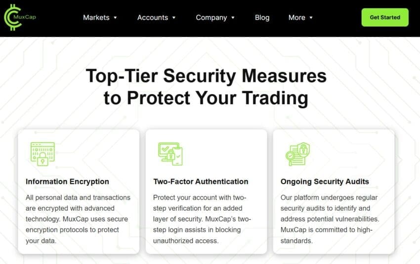 Security is a top priority in the world of online trading!